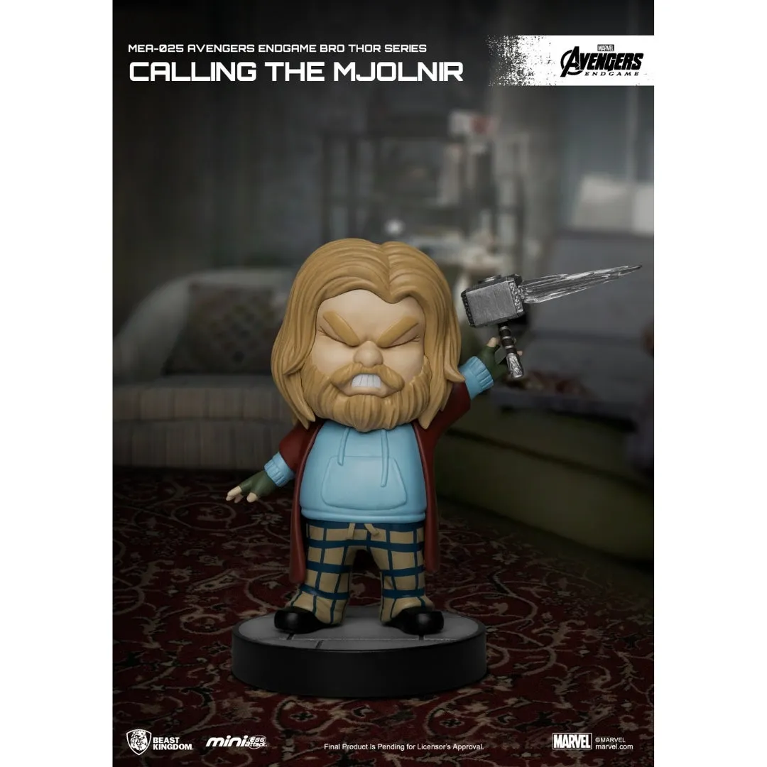 Avengers Endgame Bro Thor Series Calling The Mjolnir Figure by Beast Kingdom