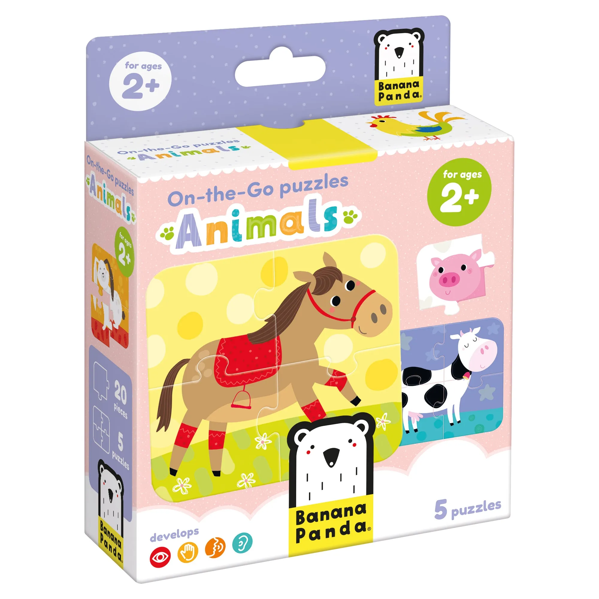 Banana Panda "Animals" On-the-Go Puzzles