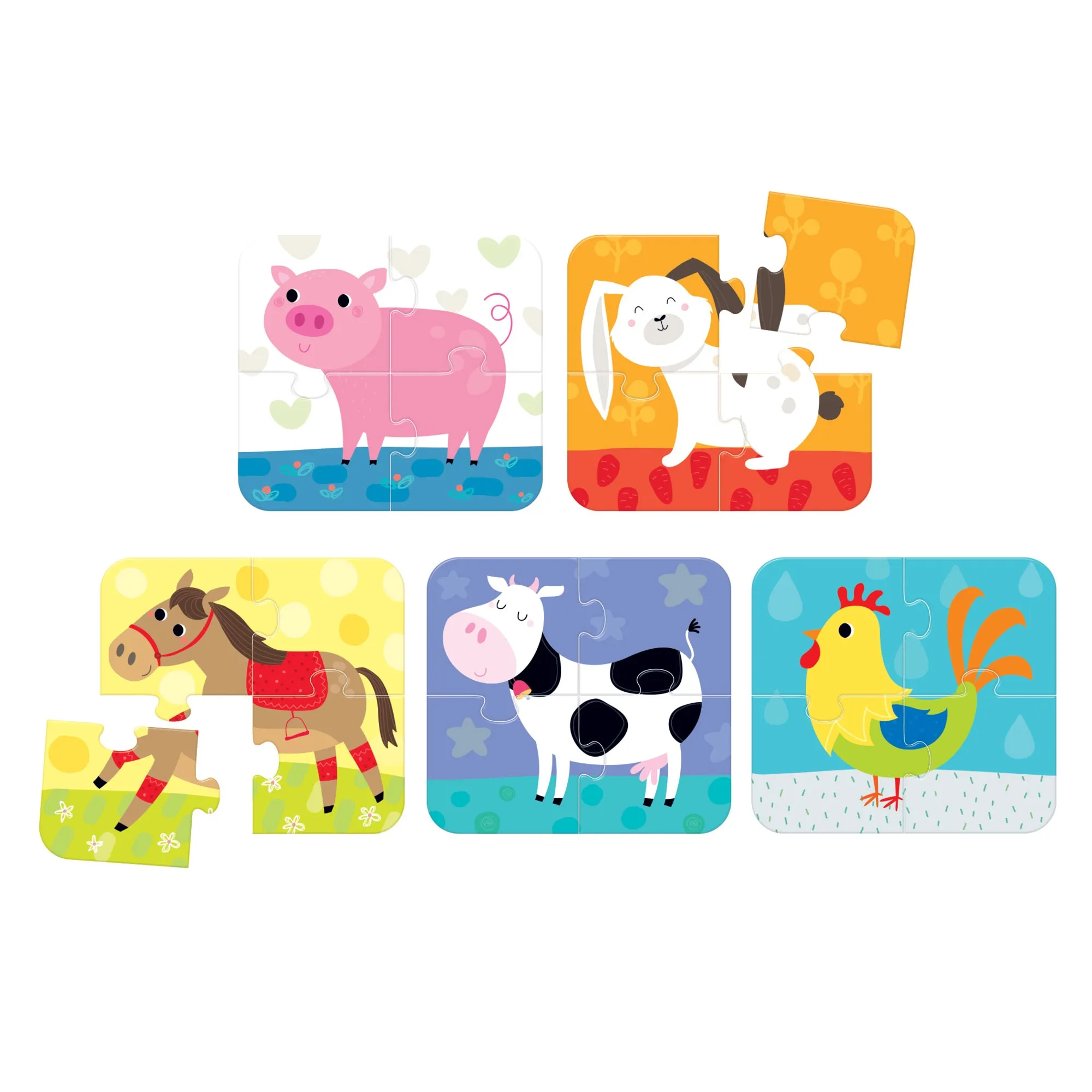 Banana Panda "Animals" On-the-Go Puzzles