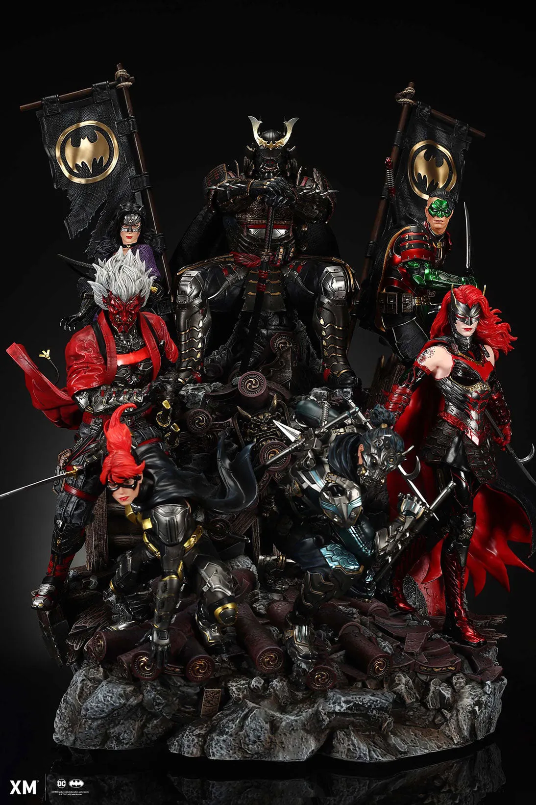 Batman Family (Samurai) 1/6 Scale Diorama