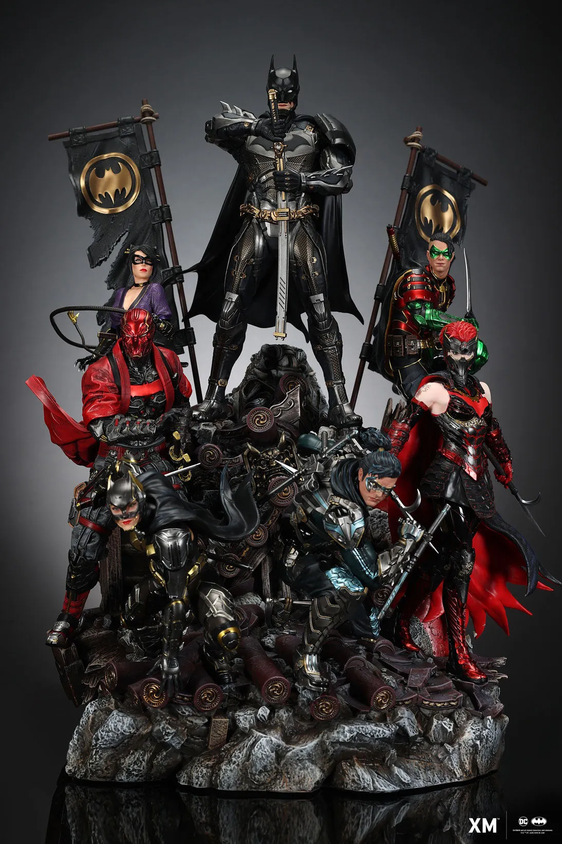 Batman Family (Samurai) 1/6 Scale Diorama