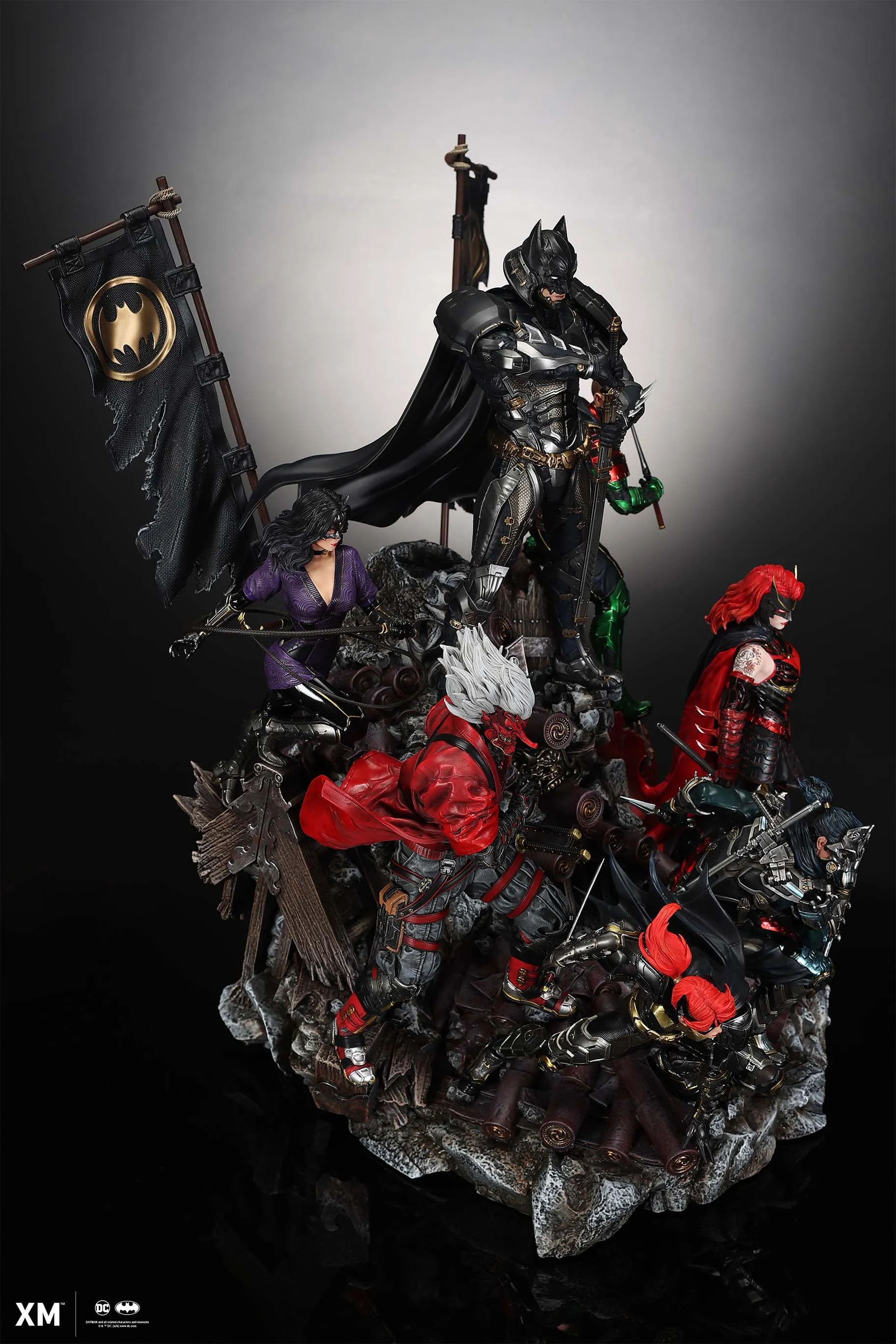 Batman Family (Samurai) 1/6 Scale Diorama