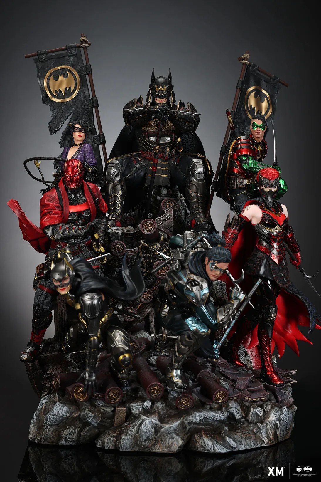 Batman Family (Samurai) 1/6 Scale Diorama