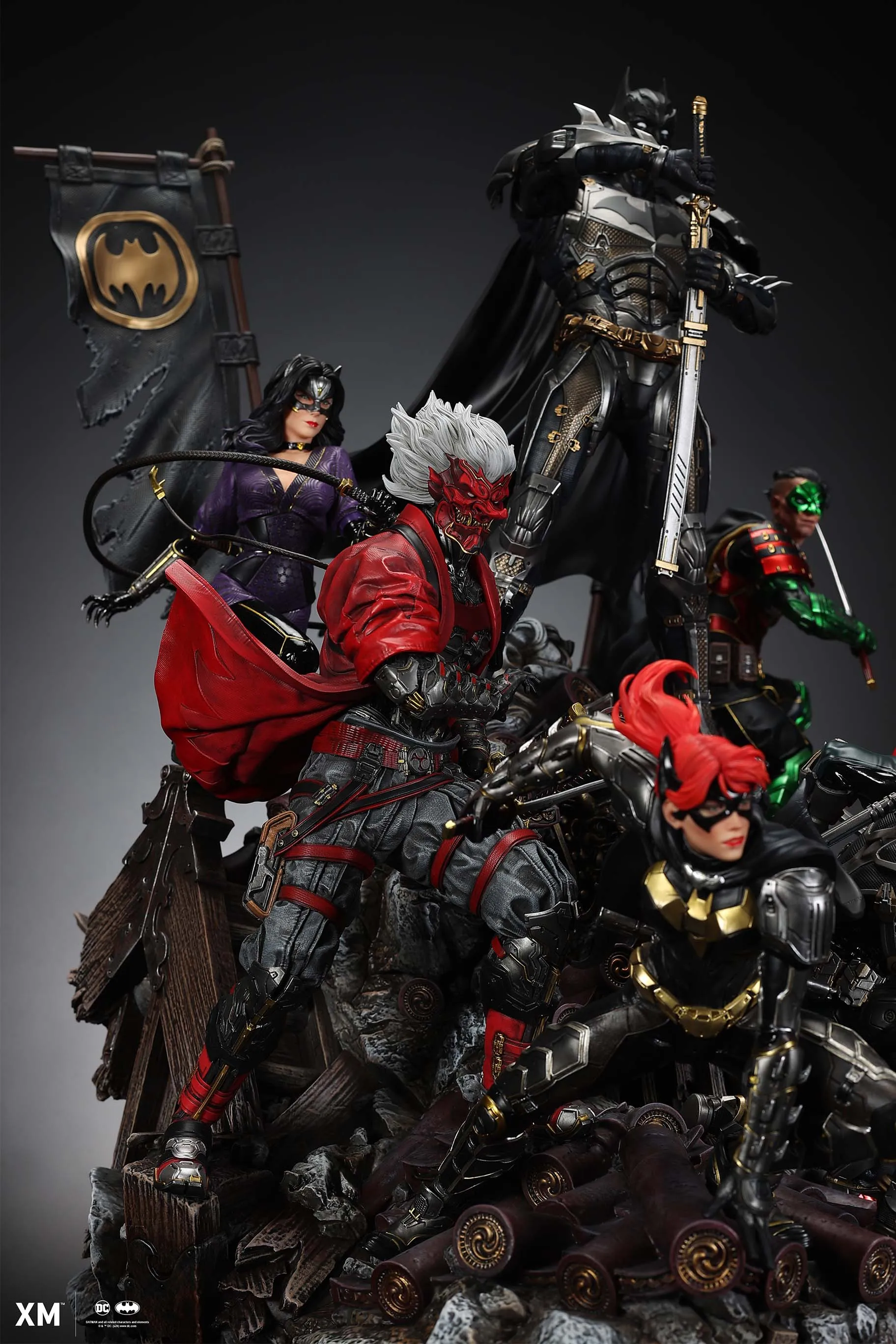 Batman Family (Samurai) 1/6 Scale Diorama