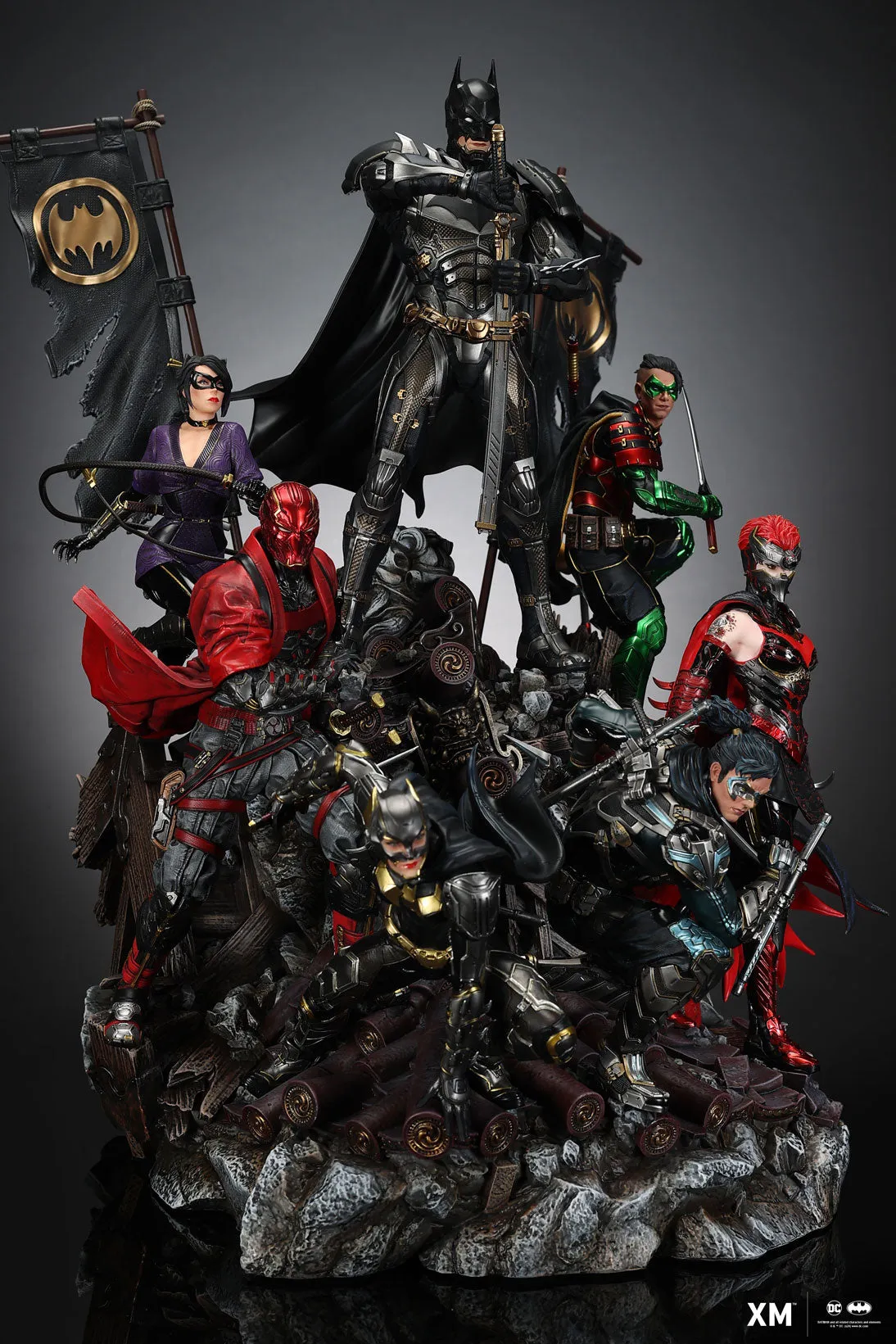 Batman Family (Samurai) 1/6 Scale Diorama