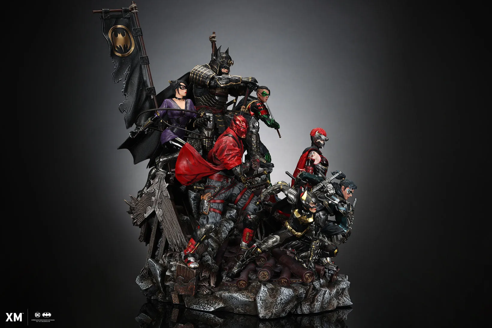 Batman Family (Samurai) 1/6 Scale Diorama