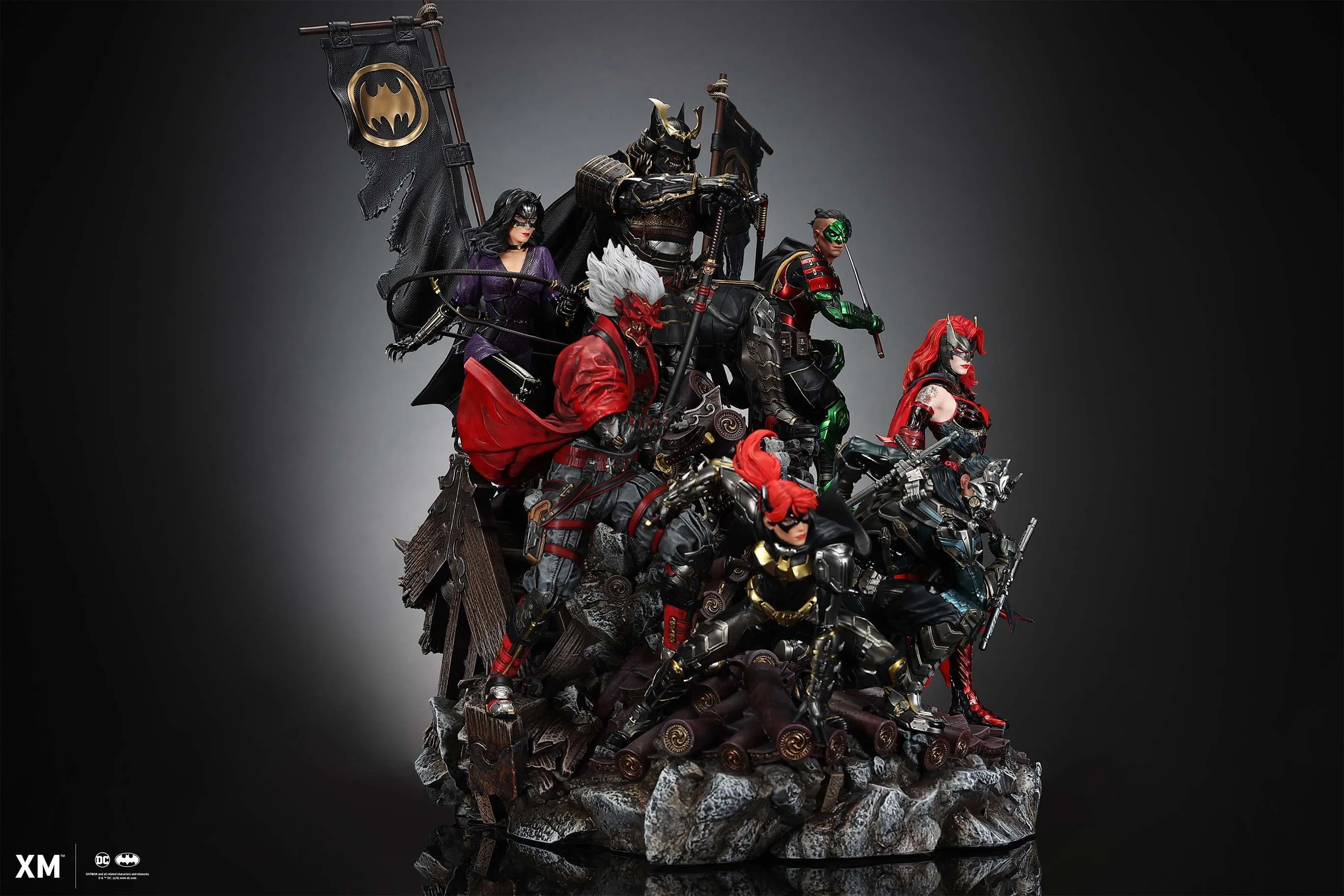 Batman Family (Samurai) 1/6 Scale Diorama