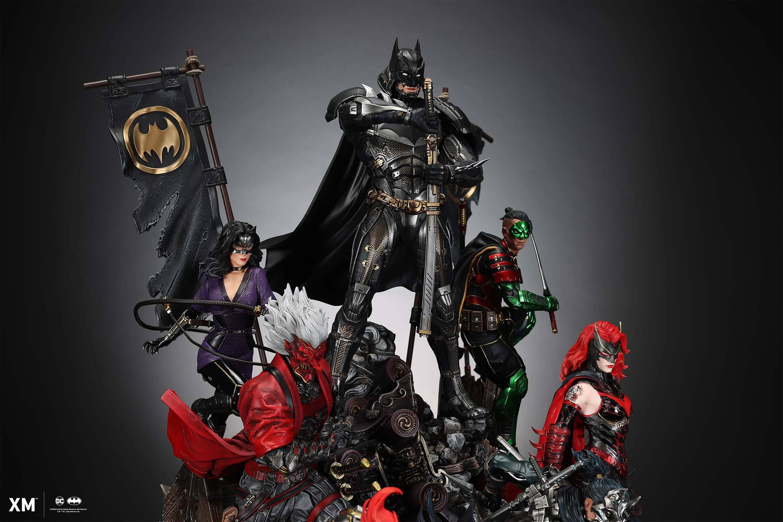 Batman Family (Samurai) 1/6 Scale Diorama