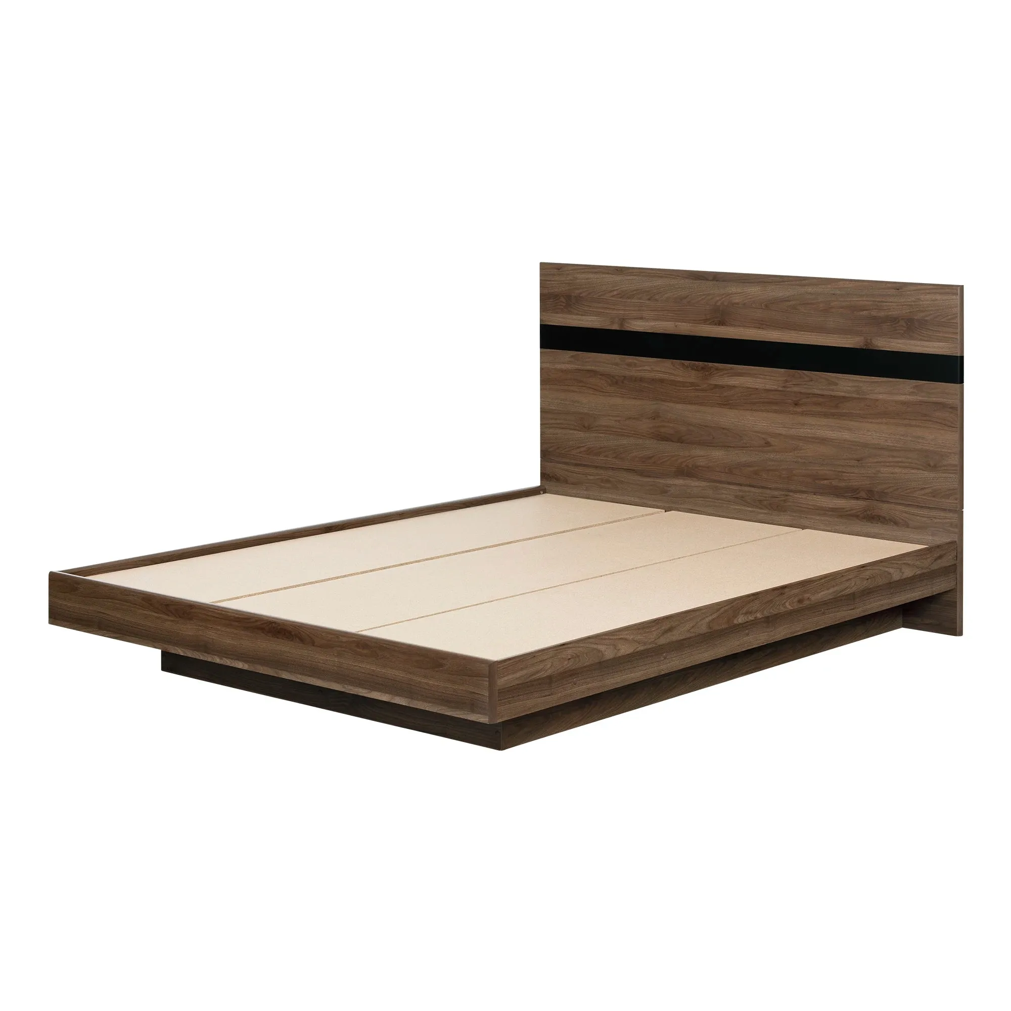 Bed Set - Platform Bed and Headboard kit - Flam