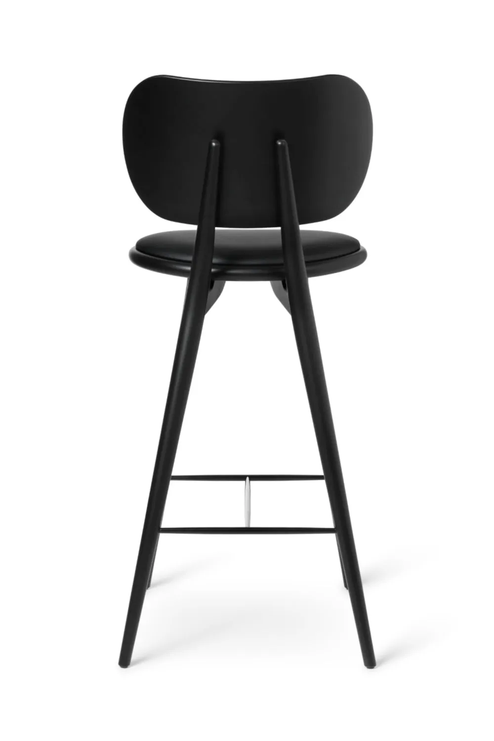 Beech Barstool 29.1” | Mater High Stool Backrest