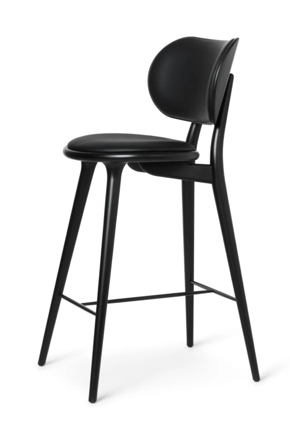 Beech Barstool 29.1” | Mater High Stool Backrest