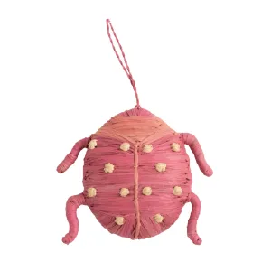 Bloom Ornament - Pink Ladybug