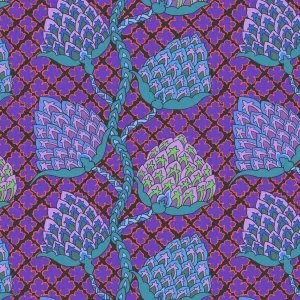 Brandon Mably - KFC February 2024 - Paisley Flower, Blue