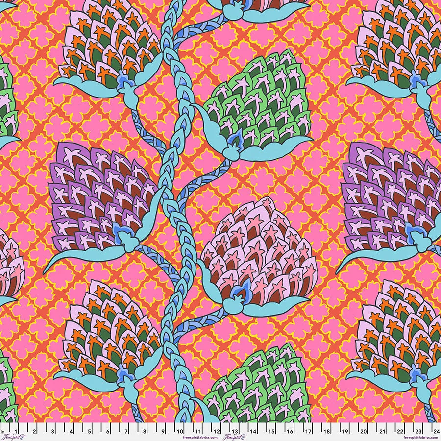 Brandon Mably - KFC February 2024 - Paisley Flower, Fuchsia