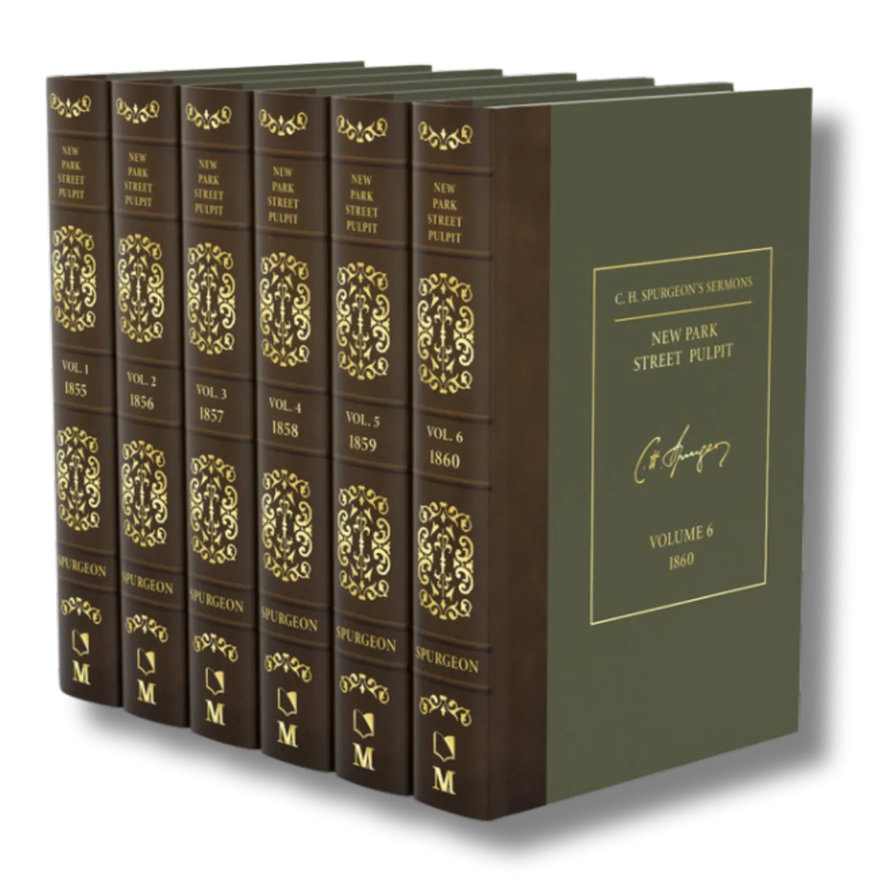 C. H. Spurgeon’s Sermons: Revival Years, New Park Street Pulpit 1855-1860 (6-Volume Set)