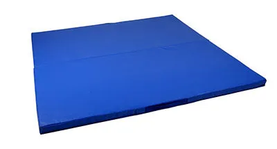 CanDo Mat with Handle - Center Fold - 2" PU Foam with Cover - 4' x 8' - Specify Color