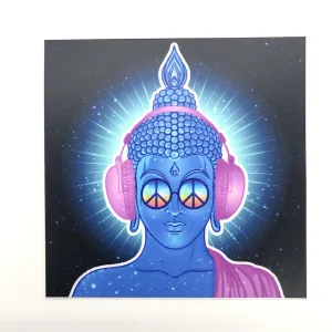 Chill Buddha DJ Sticker