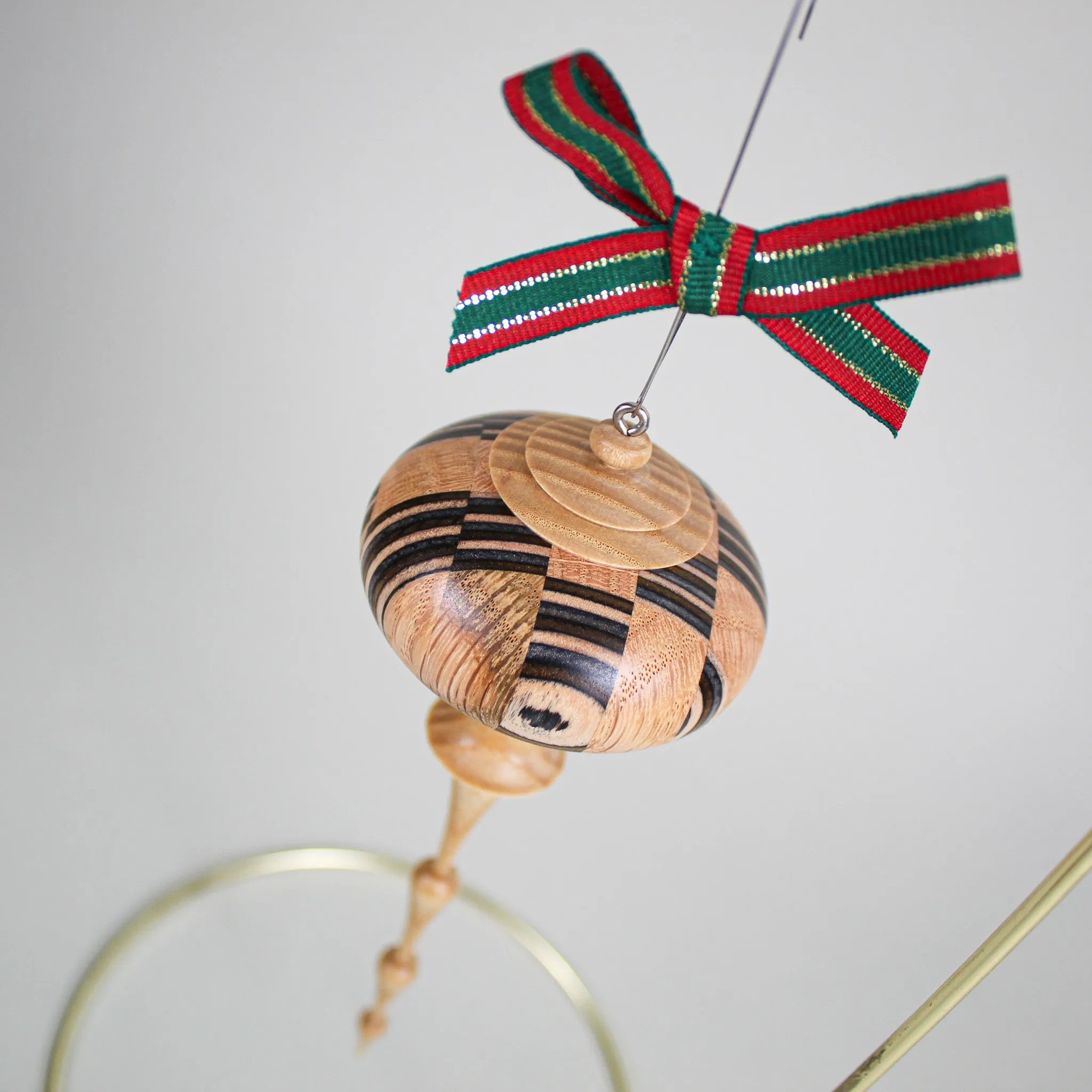 Colorwood & Oak Ornament