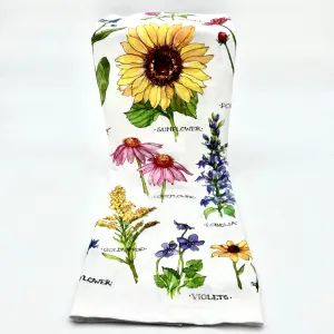 Cut Flower Garden Flour Sack Towel