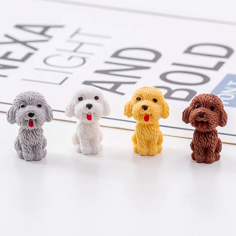 Cute Puppy Shape 3D Eraser