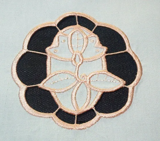 Cutwork Flowers Ornaments [4x4] 11144 Machine Embroidery Designs