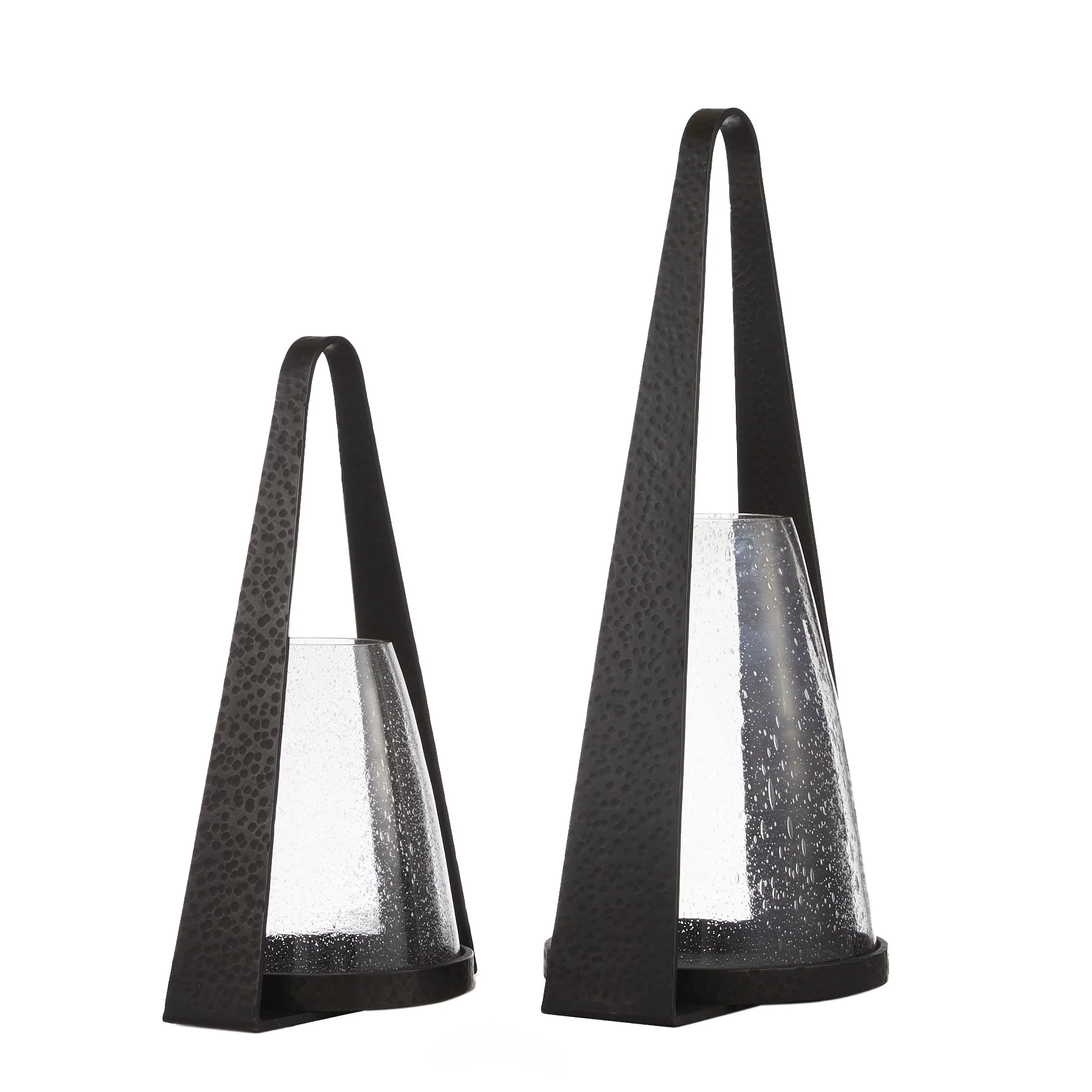 Dayton Hurricanes Set of 2 Blackened Iron