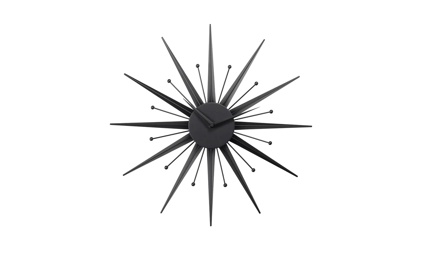 Deco Sunburst Wall Clock