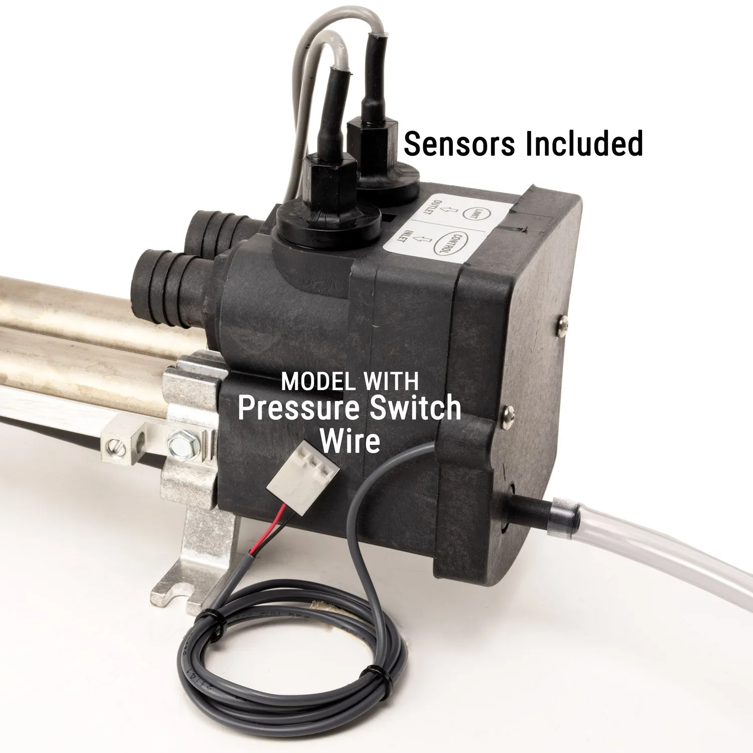 Double-Barrel Titanium Heater w/Sensors for Hot Spring/Watkins No-Fault