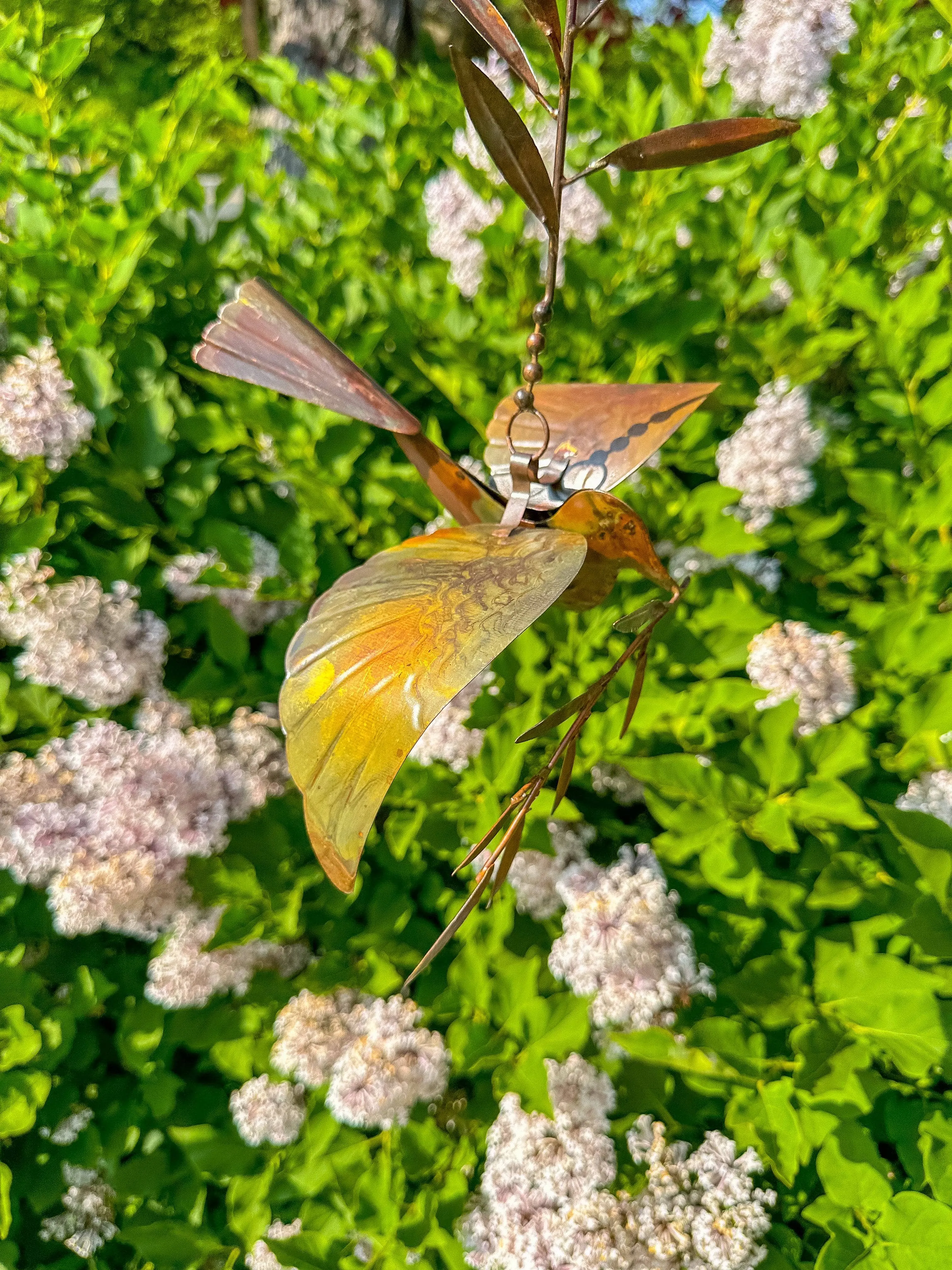 Dove Hanging Branch Ornament