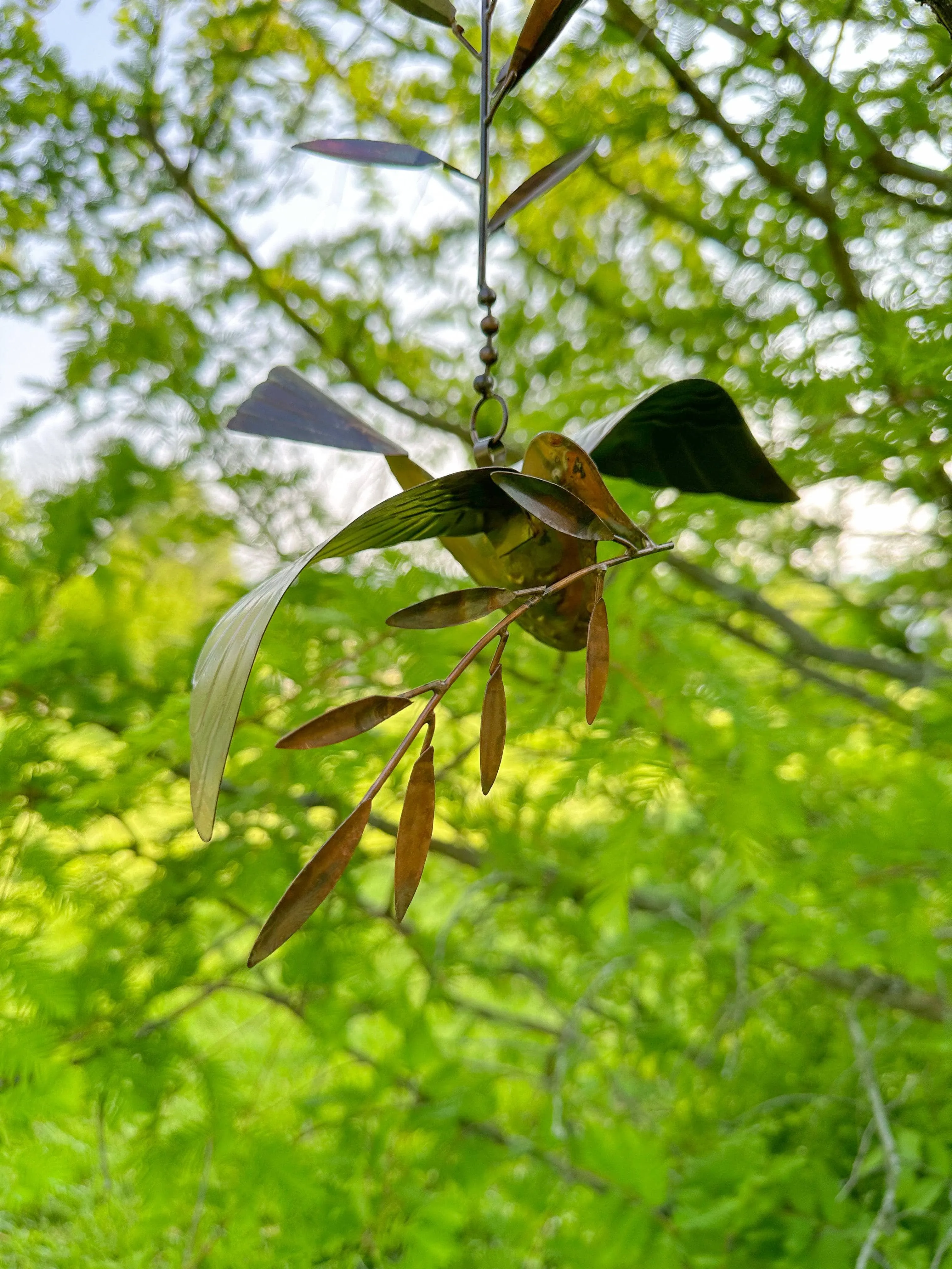 Dove Hanging Branch Ornament