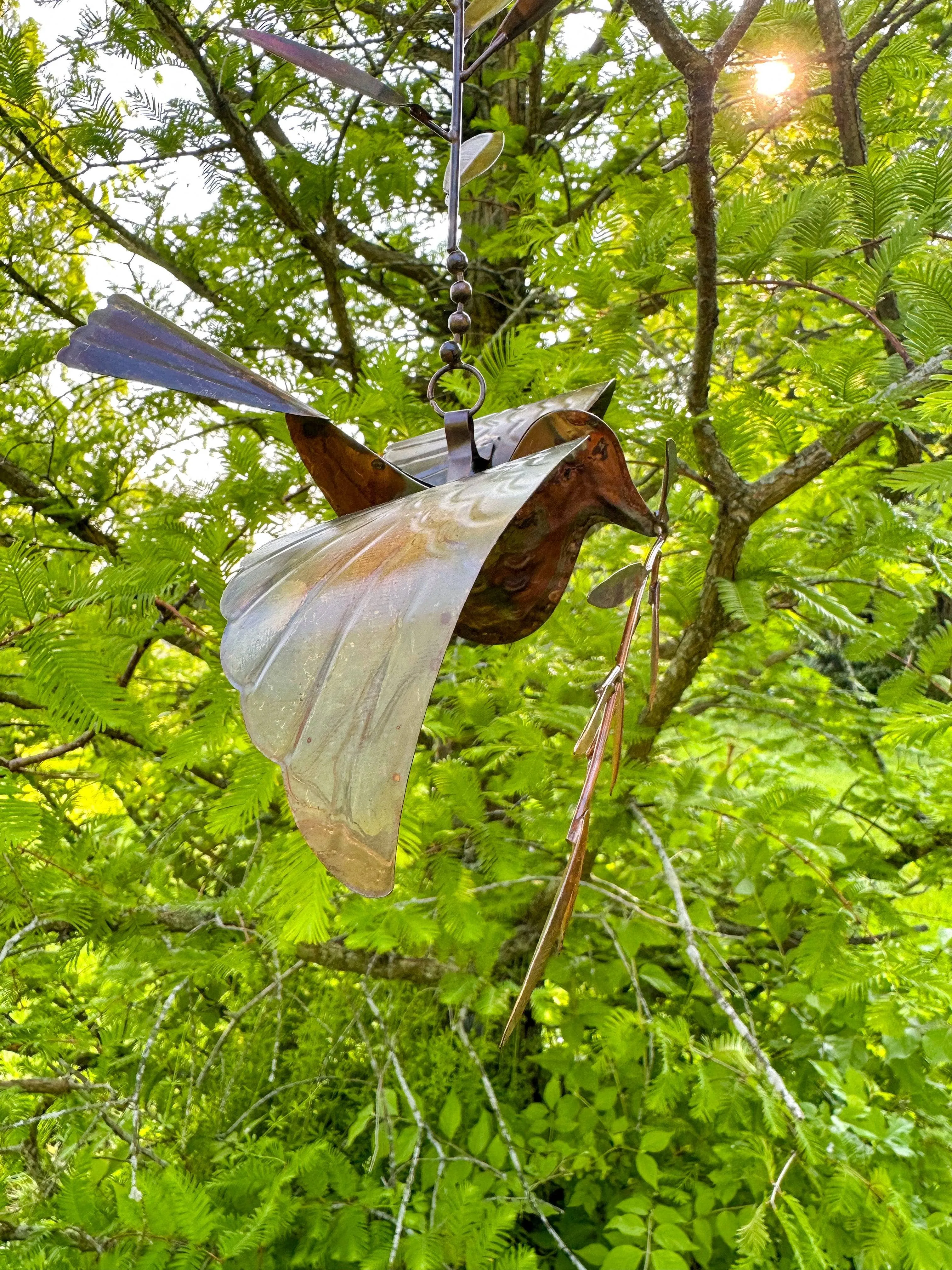 Dove Hanging Branch Ornament