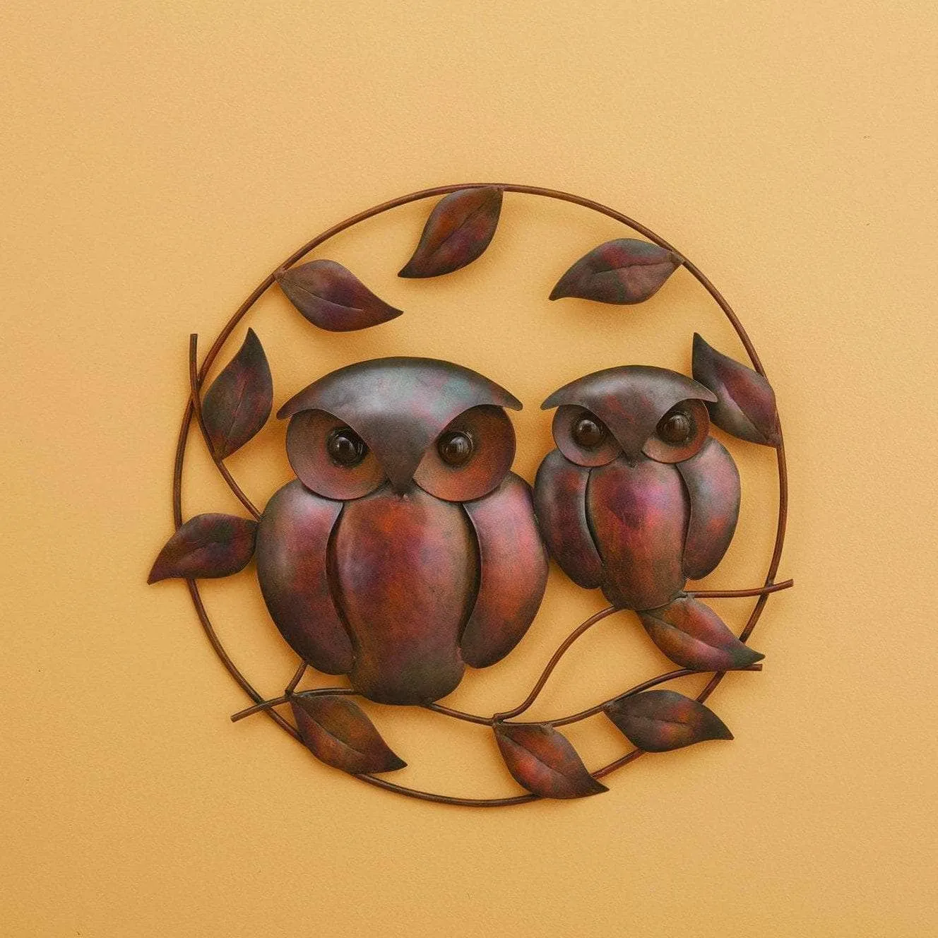 Duo Owl Wall Decor