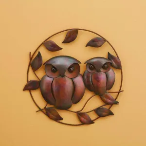 Duo Owl Wall Decor