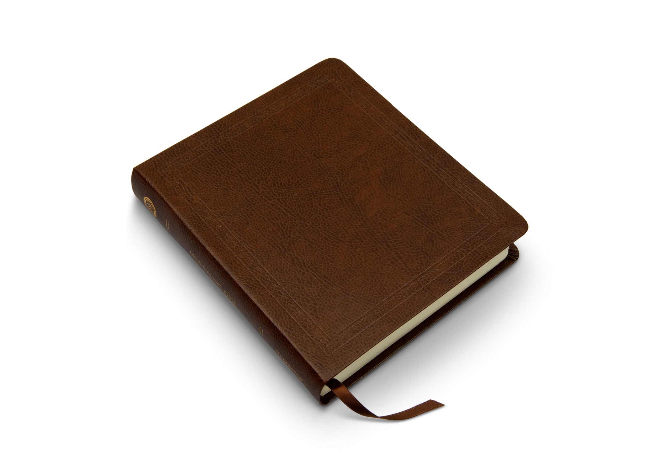 ESV Journaling Bible (Bonded Leather, Mocha, Threshold Design)