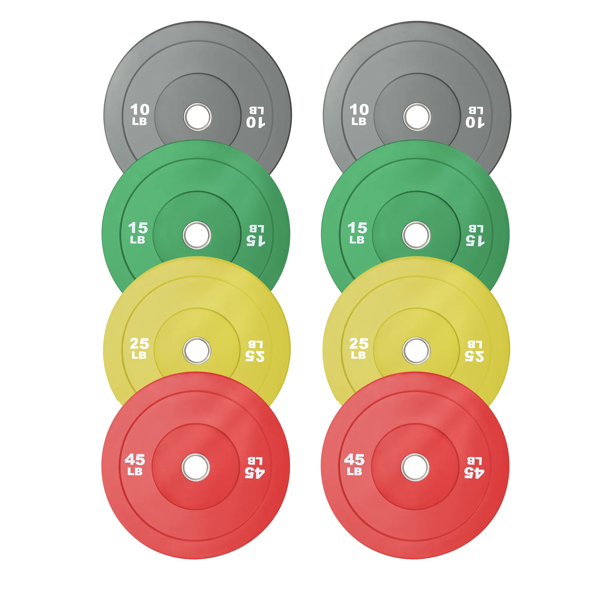 Flybird Classic Color Olympic Bumper Plates