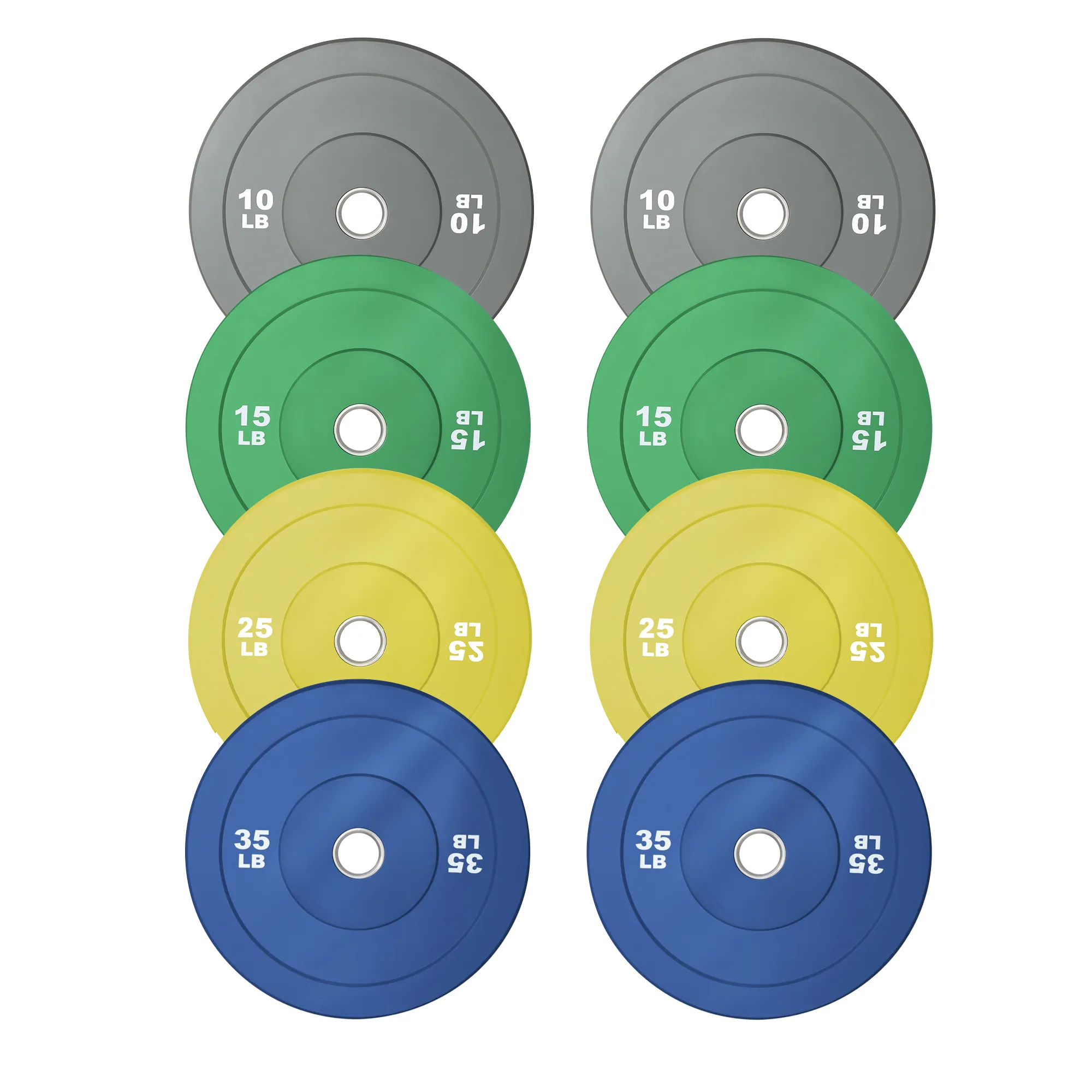 Flybird Classic Color Olympic Bumper Plates