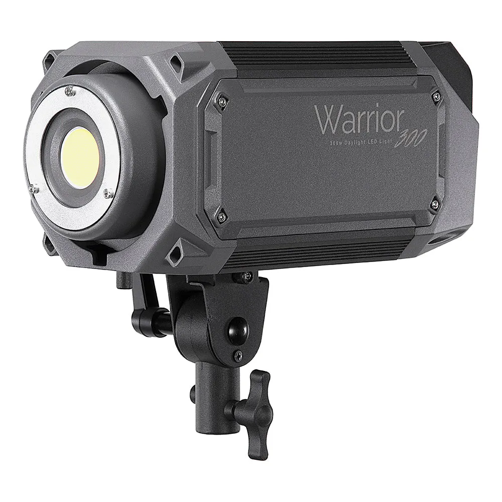 Fotodiox Pro Warrior 300D Daylight LED Light - High-Intensity 300W Daylight Color (5600k) LED Light, 5600k Light for Still and Video