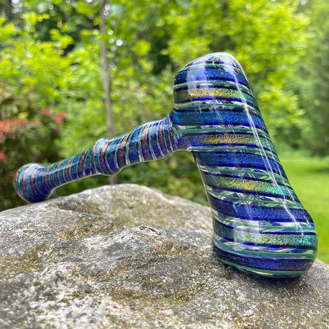 Full Dichroic Twist Hammer Bubbler