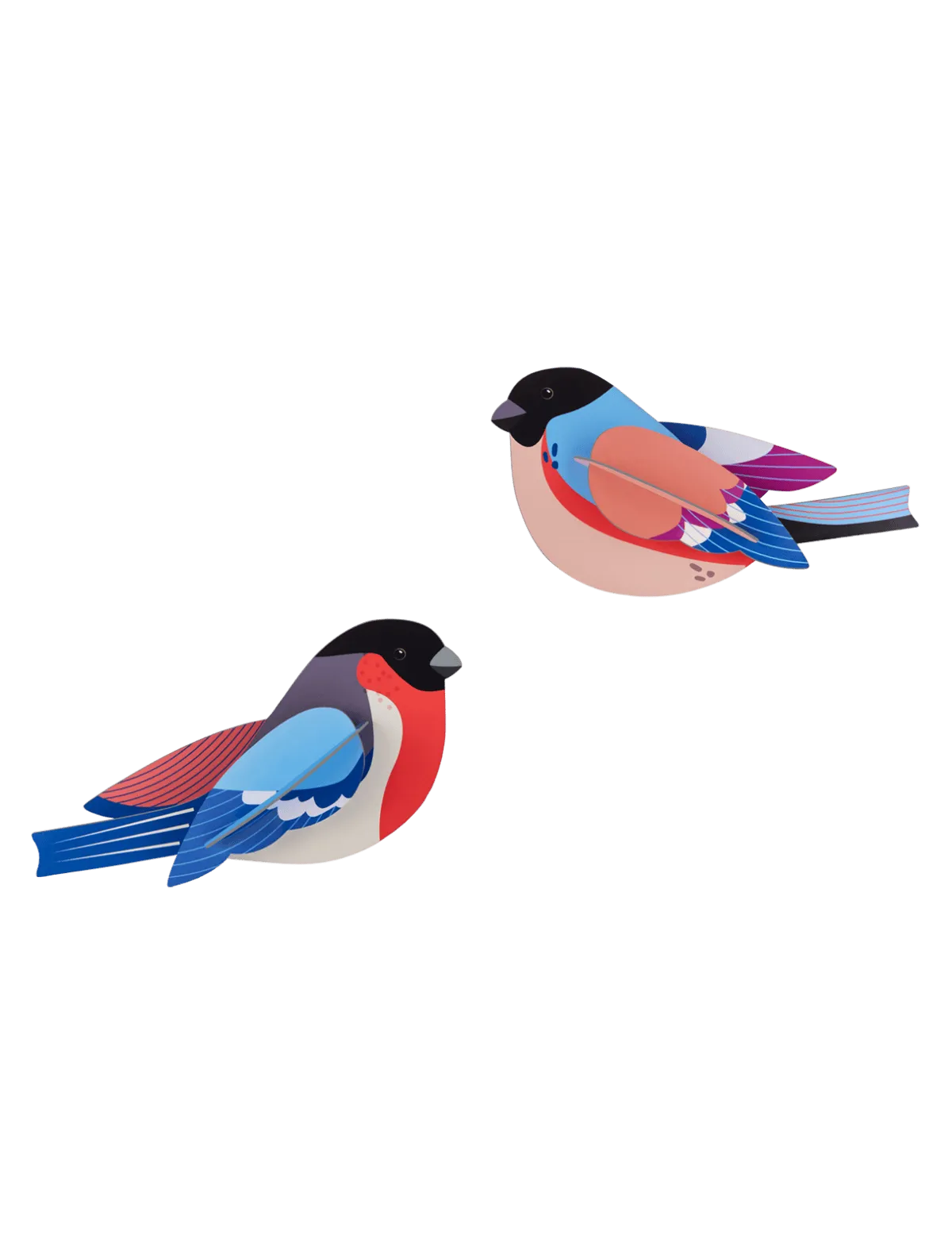 ''Garden Bird, Finches'' Wall Decoration