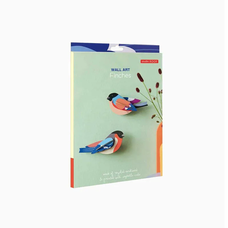 ''Garden Bird, Finches'' Wall Decoration