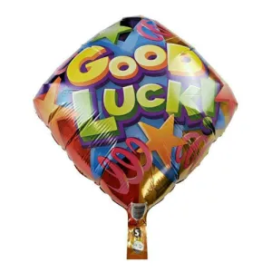 Good Luck Party Decoration Balloon 18" MYLAR Balloon