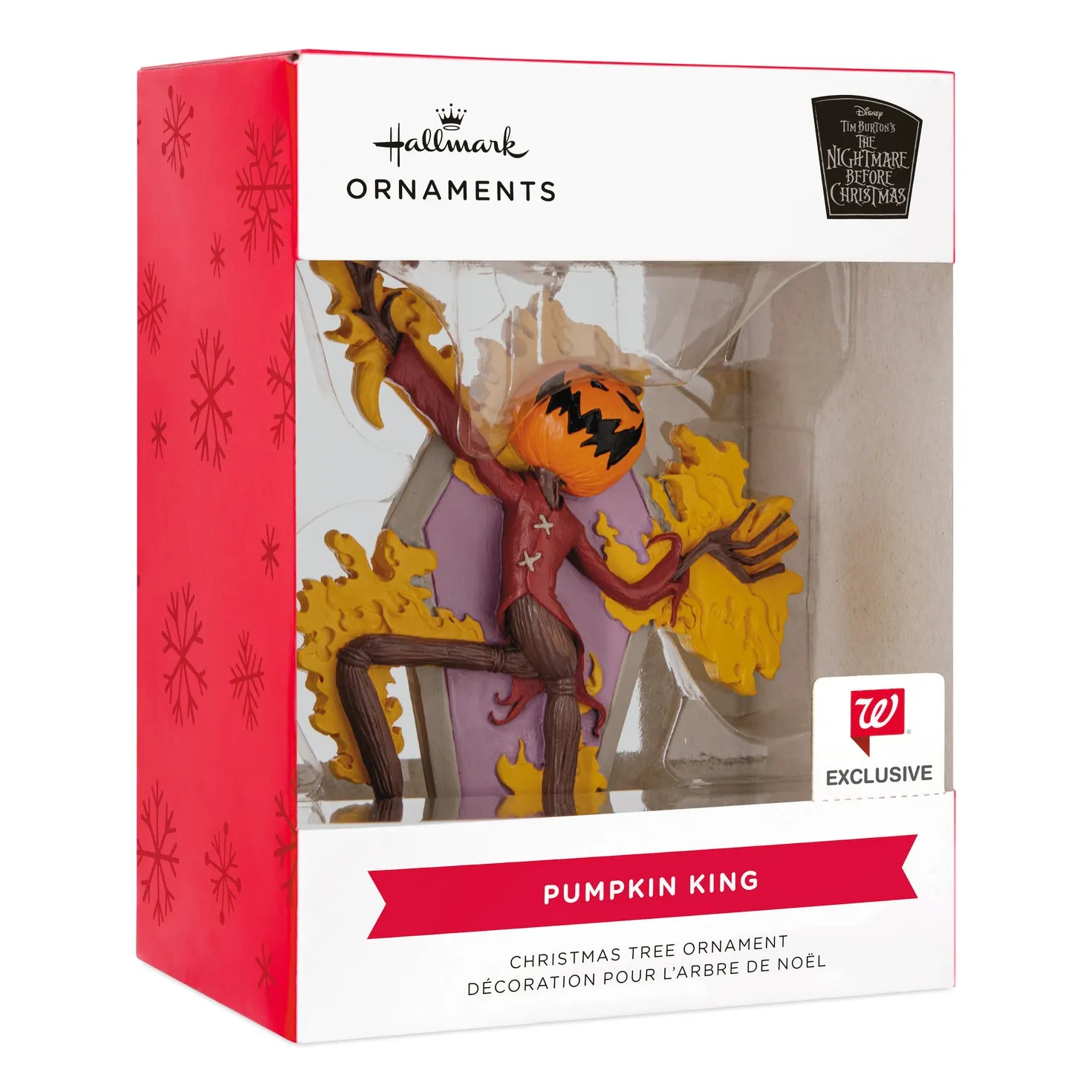 Hallmark Christmas Ornament - Disney Tim Burton's The Nightmare Before Christmas The Pumpkin King