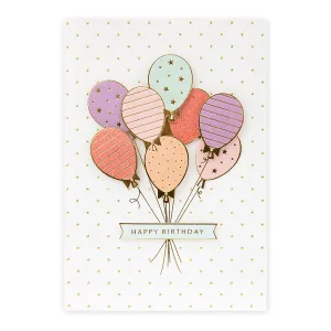 Hallmark Signature Birthday Card - Balloon Bouquet