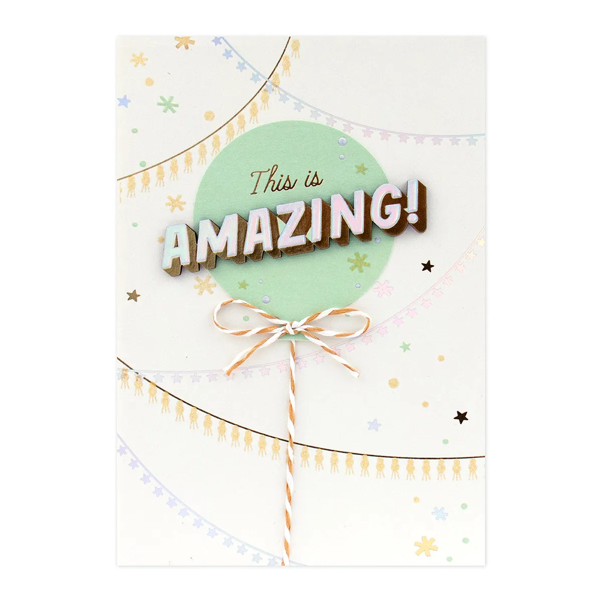 Hallmark Signature Celebration Card - This Is Amazing!