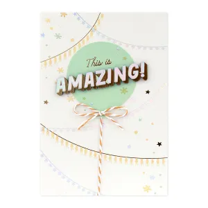 Hallmark Signature Celebration Card - This Is Amazing!