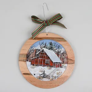 Hand-painted Disc Ornaments