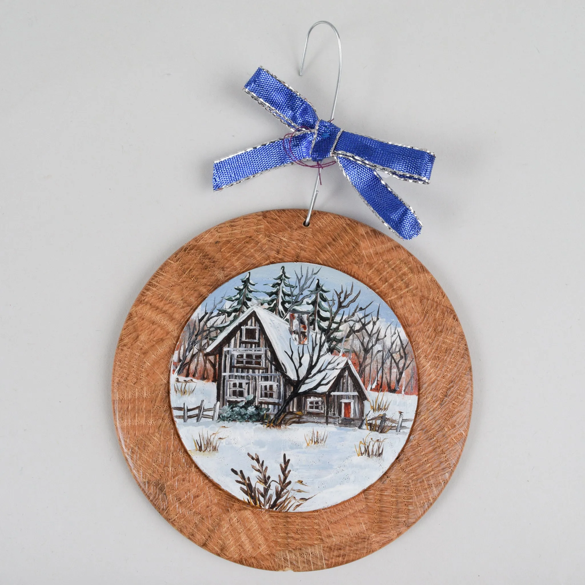 Hand-painted Disc Ornaments