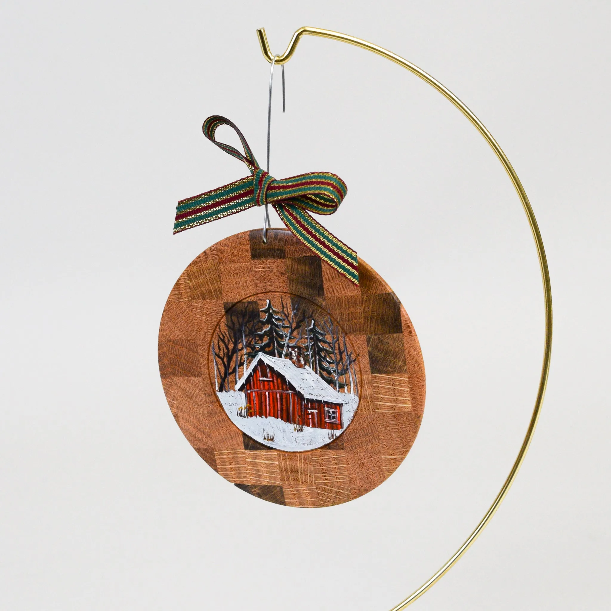 Hand-painted Disc Ornaments