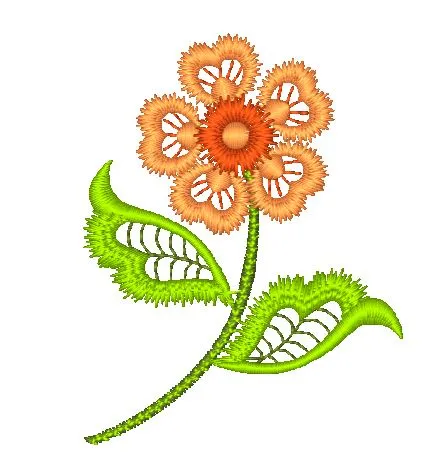 Lacey Flowers [5x7] 11423 Machine Embroidery Designs