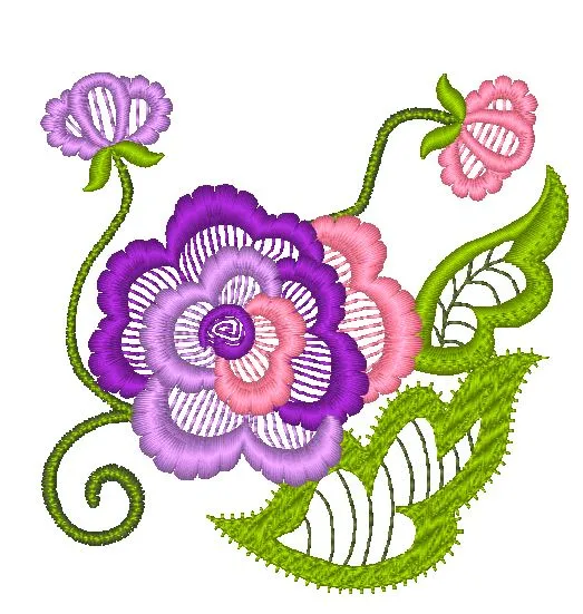 Lacey Flowers [5x7] 11423 Machine Embroidery Designs